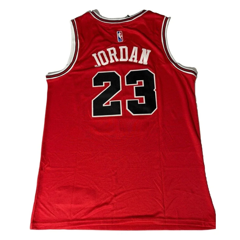 NWT Nike Michael Jordan #23 Chicago Bulls Swingman Jersey Red Size 52 XL NBA